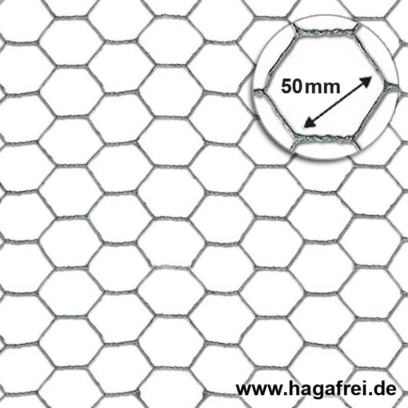 Sechseckgeflecht Verzinkt Maschung X Mm Hagafrei Gmbh Spezialist